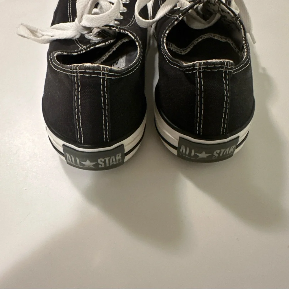 Converse All Star Low Black Women Size 9 Men Size 7 - Picture 3 of 8